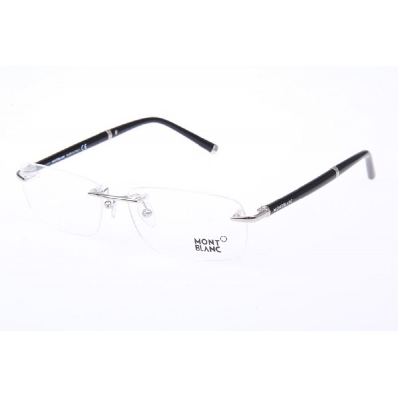 Mont Blanc MB374 Eyeglasses In Silver