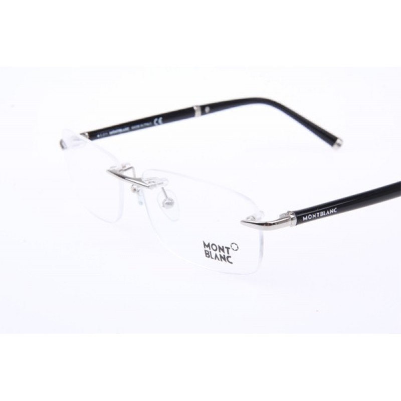 Mont Blanc MB374 Eyeglasses In Silver