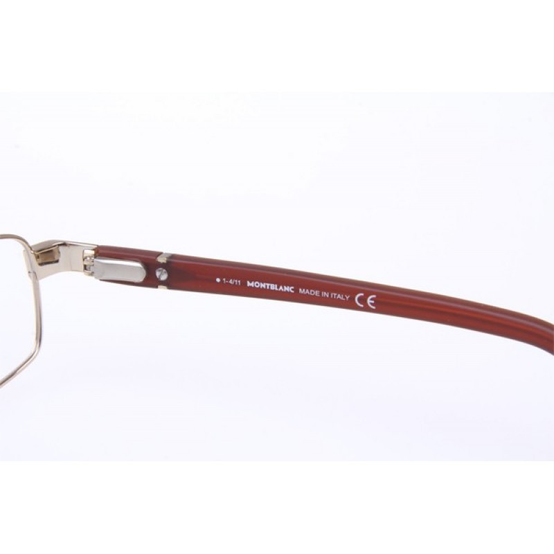 Mont Blanc MB386 Eyeglasses In Gold