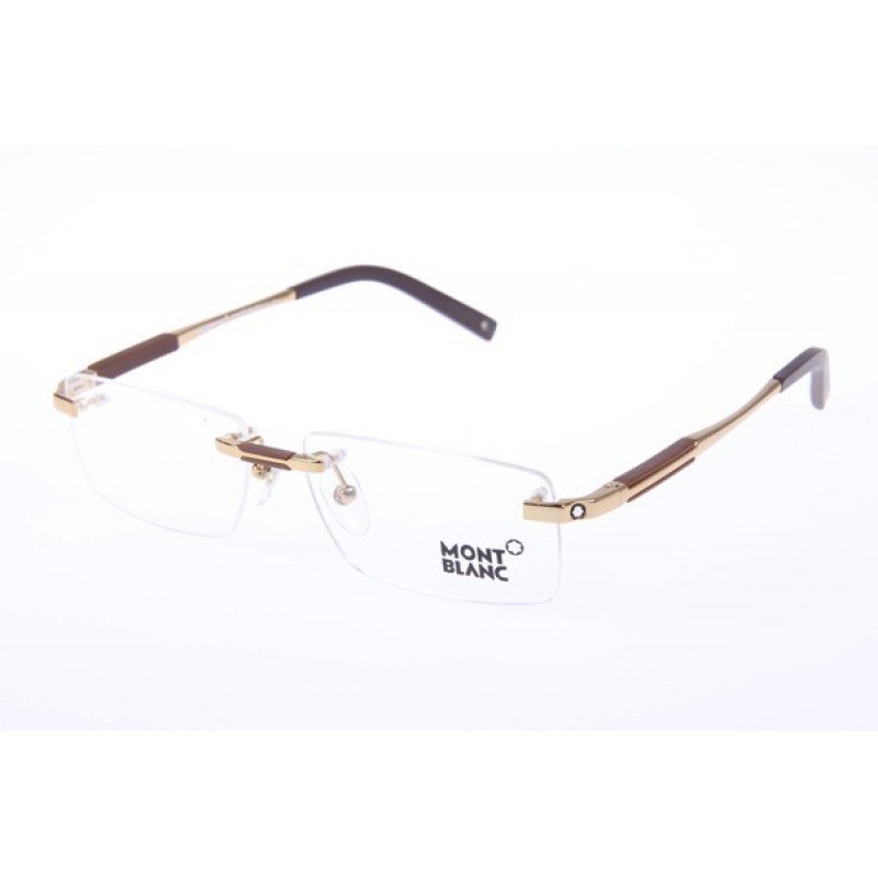 Mont Blanc MB349 Eyeglasses In Gold