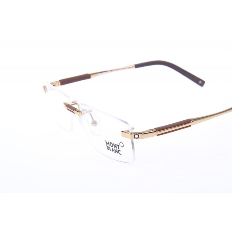 Mont Blanc MB349 Eyeglasses In Gold