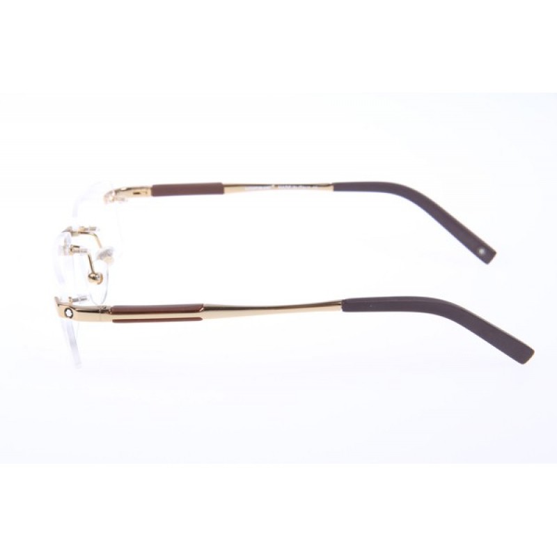 Mont Blanc MB349 Eyeglasses In Gold