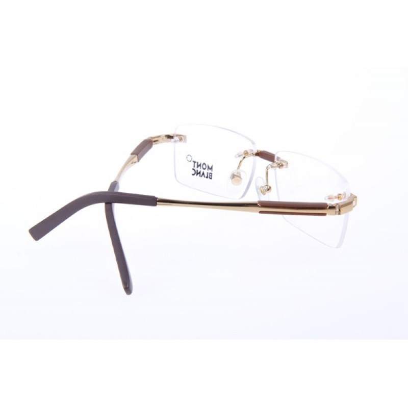 Mont Blanc MB349 Eyeglasses In Gold