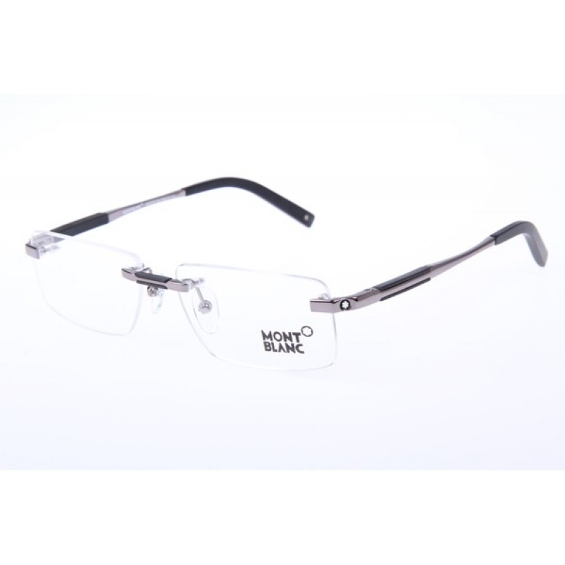 Mont Blanc MB349 Eyeglasses In Gunmetal