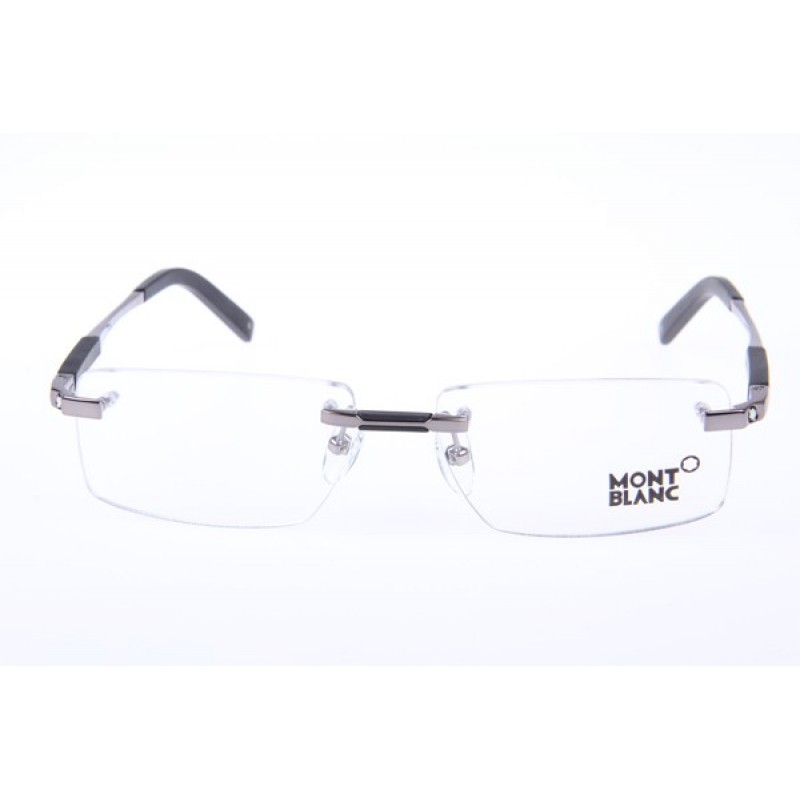 Mont Blanc MB349 Eyeglasses In Gunmetal