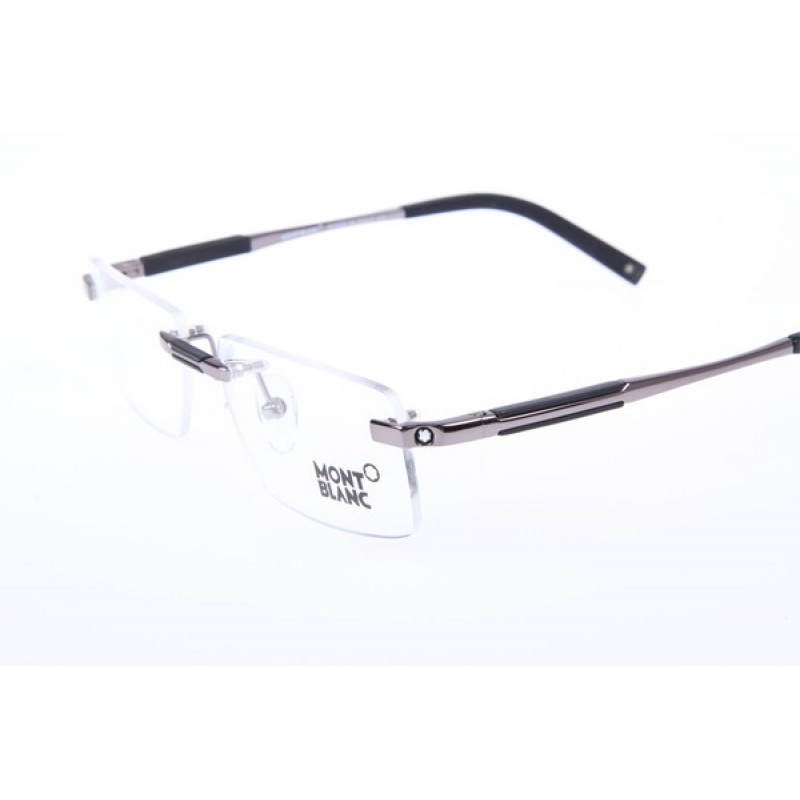 Mont Blanc MB349 Eyeglasses In Gunmetal