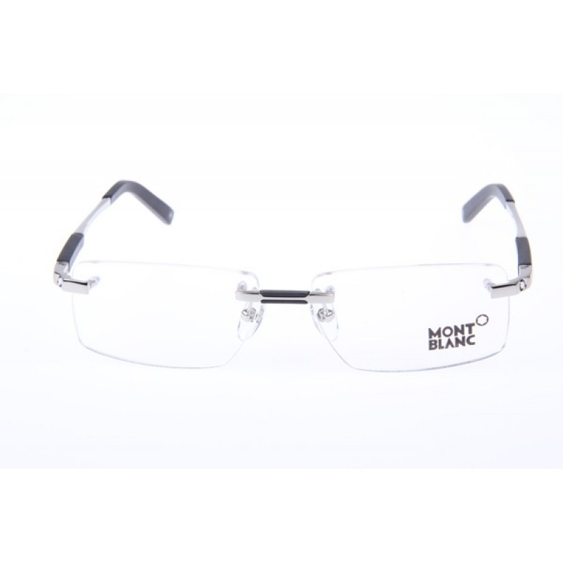 Mont Blanc MB349 Eyeglasses In Silver