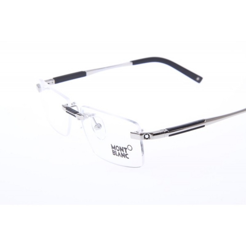 Mont Blanc MB349 Eyeglasses In Silver