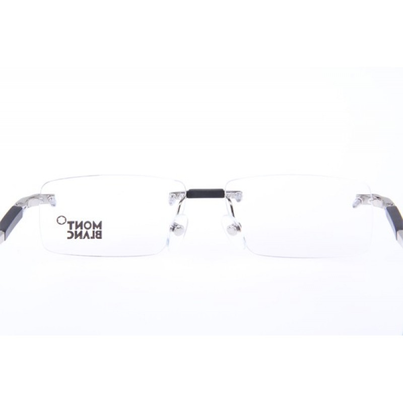 Mont Blanc MB349 Eyeglasses In Silver