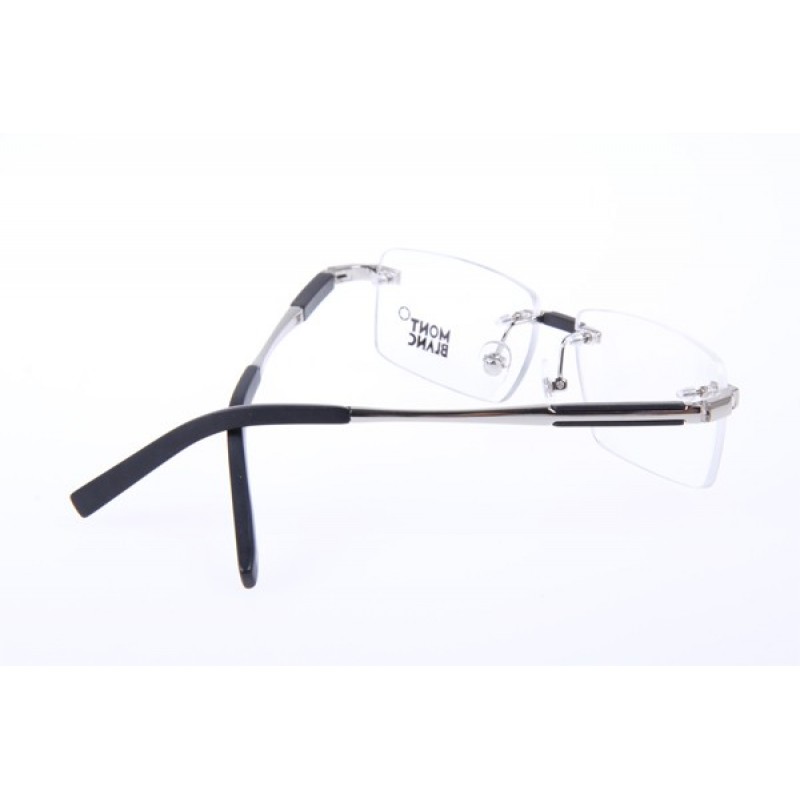 Mont Blanc MB349 Eyeglasses In Silver