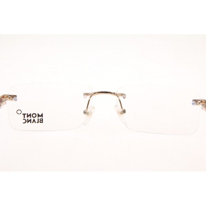 Mont Blanc MB337 Eyeglasses In Gold