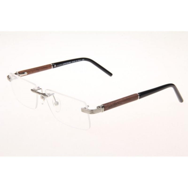 Mont Blanc MB337 Eyeglasses In Silver