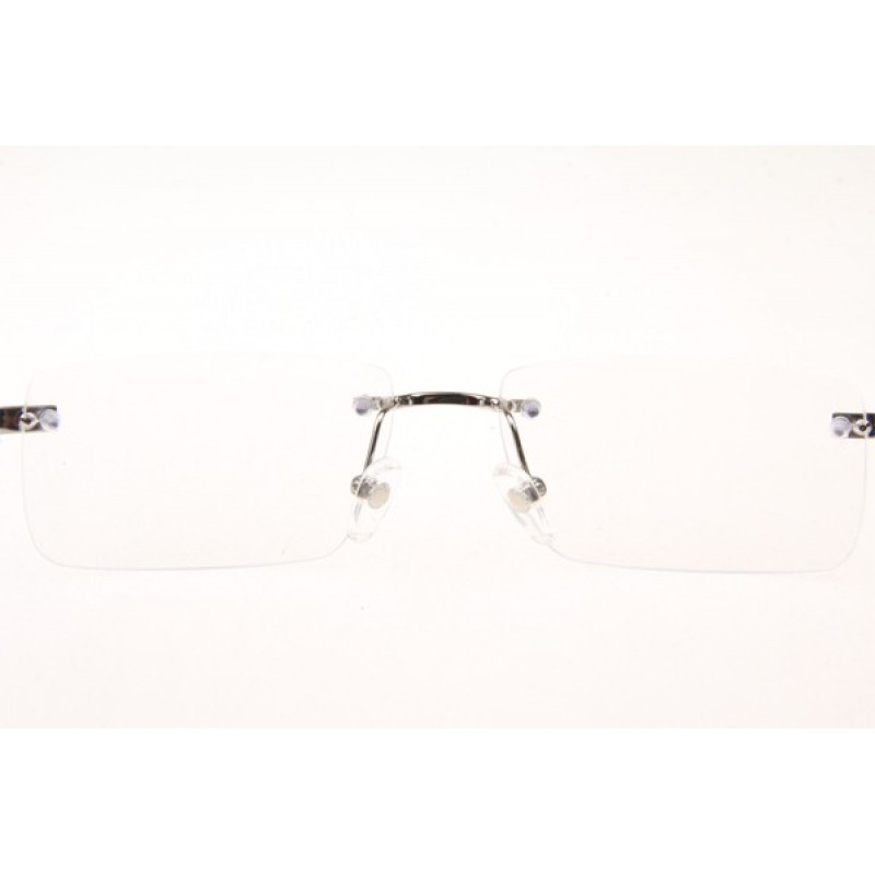 Mont Blanc MB337 Eyeglasses In Silver