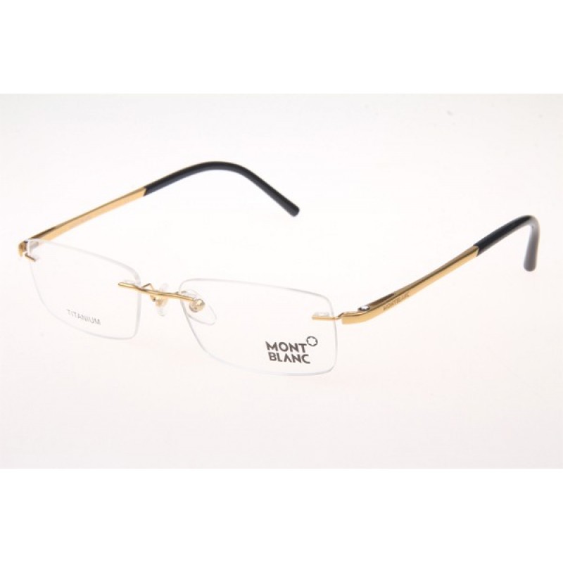 Mont Blanc MB293 Eyeglasses In Gold