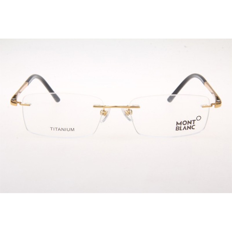 Mont Blanc MB293 Eyeglasses In Gold