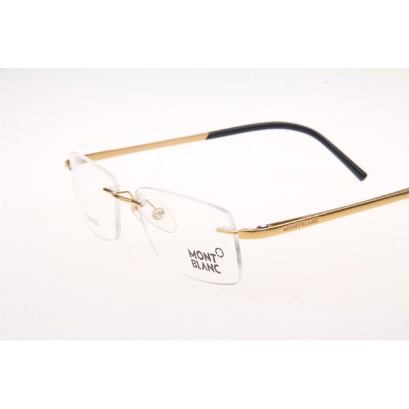 Mont Blanc MB293 Eyeglasses In Gold