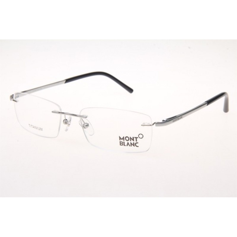 Mont Blanc MB293 Eyeglasses In Silver