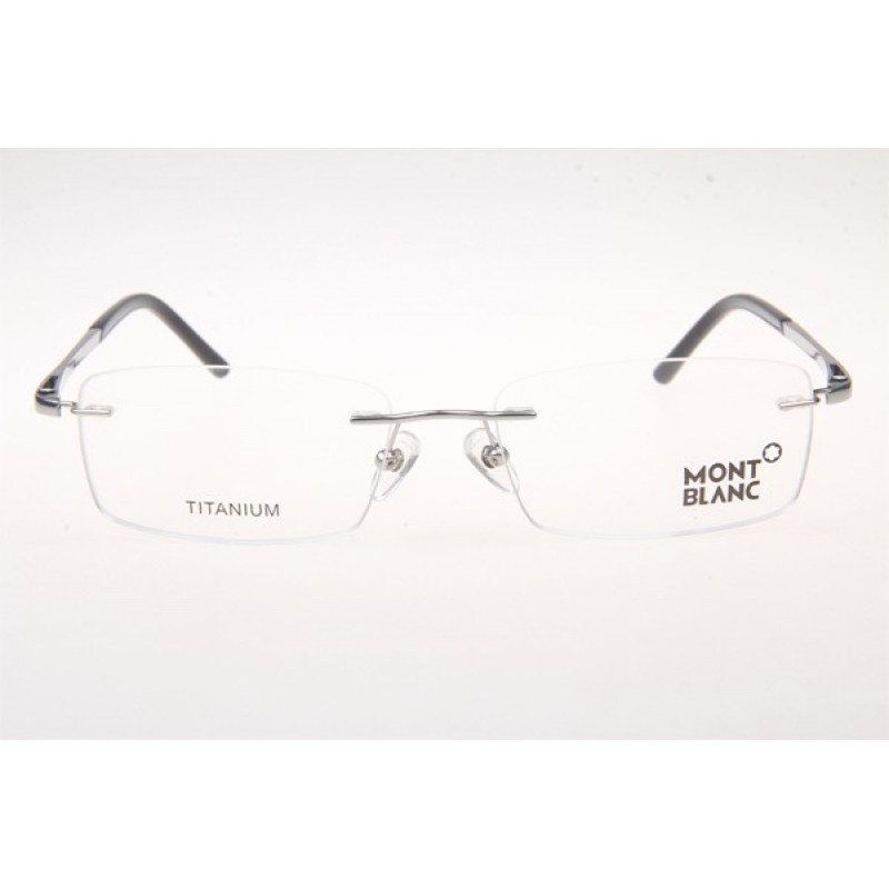 Mont Blanc MB293 Eyeglasses In Silver