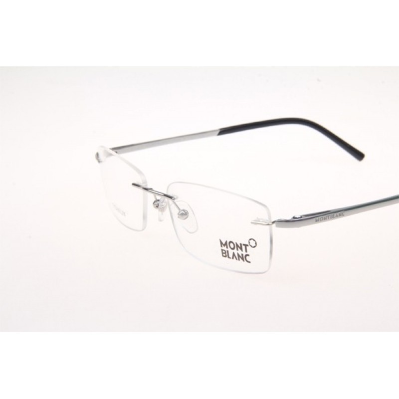 Mont Blanc MB293 Eyeglasses In Silver