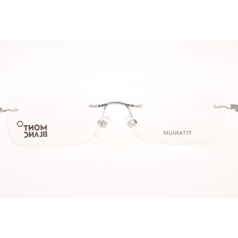 Mont Blanc MB293 Eyeglasses In Silver