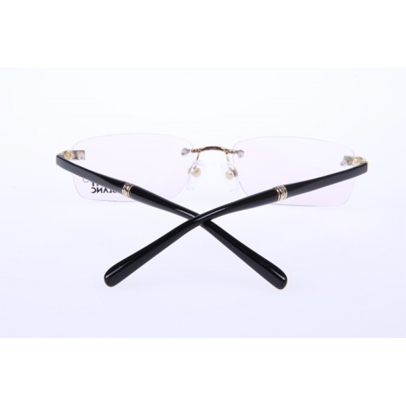 Mont Blanc MB101 Eyeglasses in Gold Black