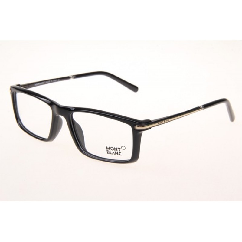 Mont Blanc MB0611 Eyeglasses In Black Gold