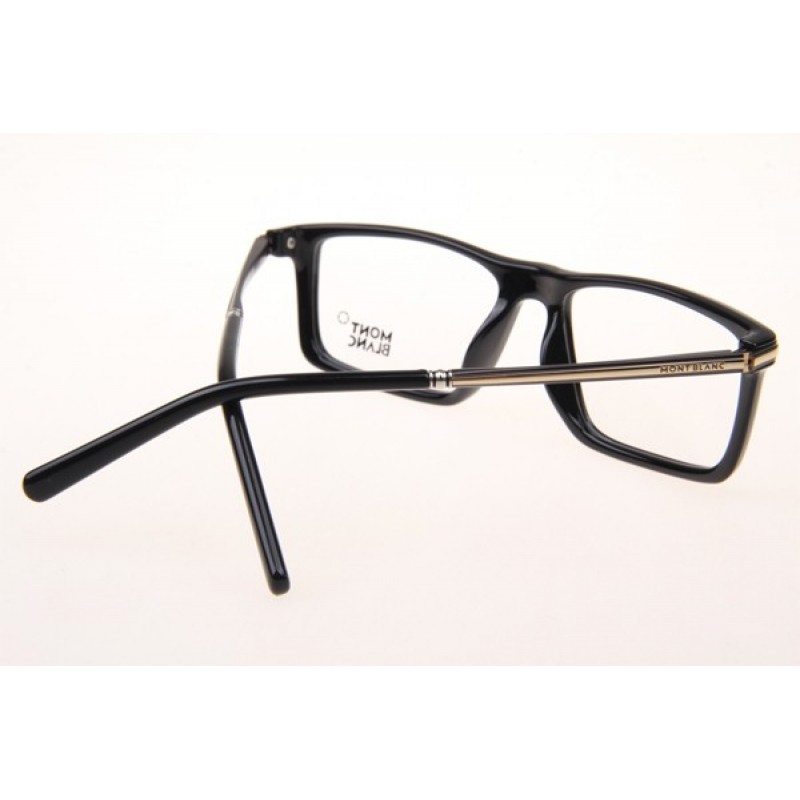 Mont Blanc MB0611 Eyeglasses In Black Gold