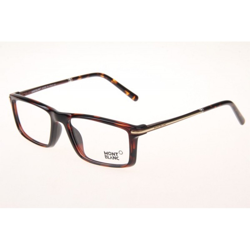 Mont Blanc MB0611 Eyeglasses In Tortoise Gold