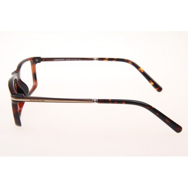 Mont Blanc MB0611 Eyeglasses In Tortoise Gold