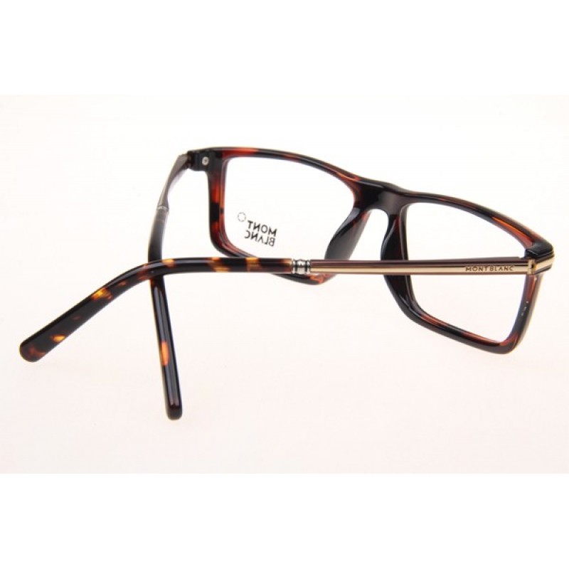 Mont Blanc MB0611 Eyeglasses In Tortoise Gold