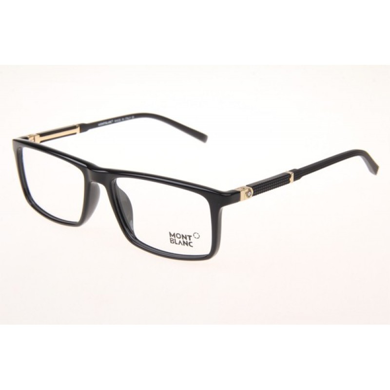 Mont Blanc MB0541 Eyeglasses In Black Gold