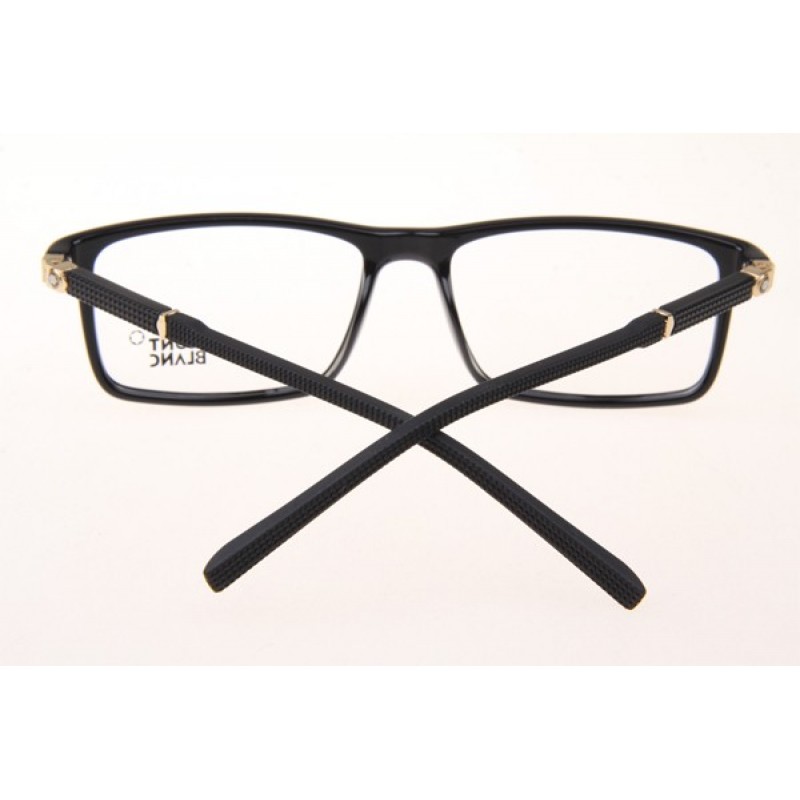 Mont Blanc MB0541 Eyeglasses In Black Gold