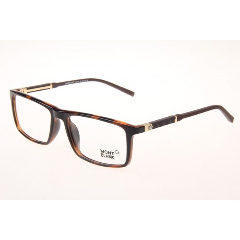 Mont Blanc MB0541 Eyeglasses In Tortoise Gold