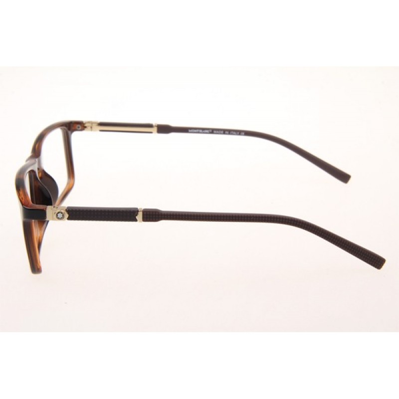 Mont Blanc MB0541 Eyeglasses In Tortoise Gold