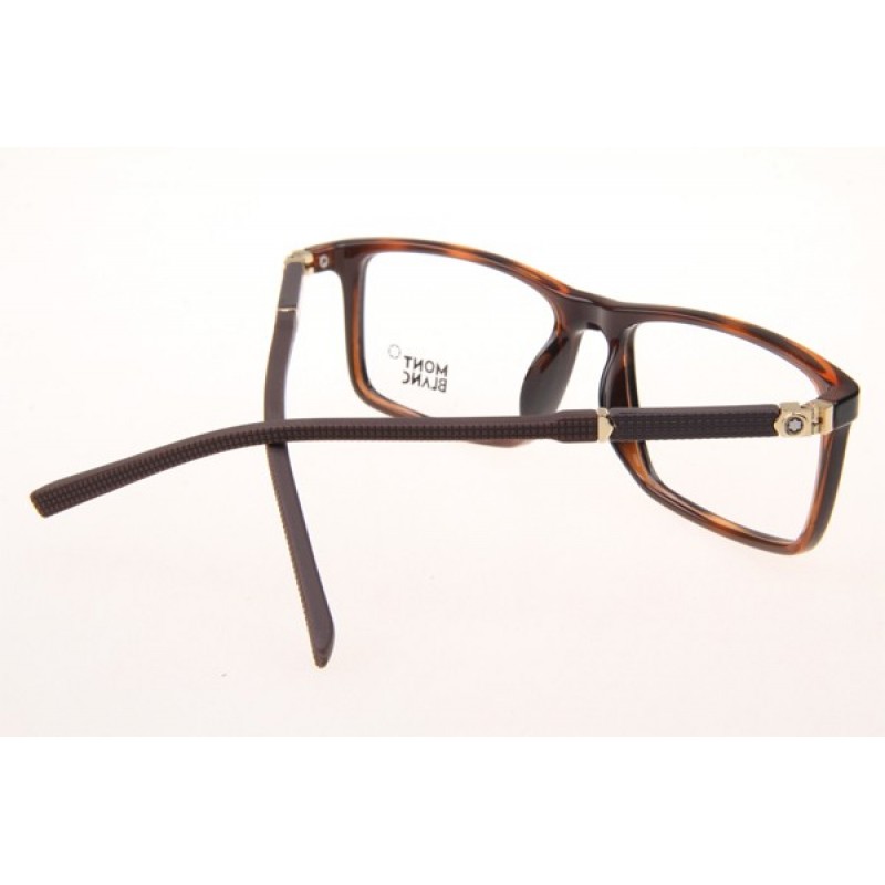 Mont Blanc MB0541 Eyeglasses In Tortoise Gold