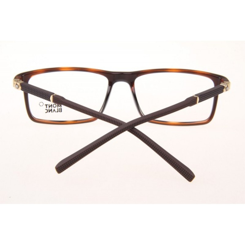 Mont Blanc MB0541 Eyeglasses In Tortoise Gold