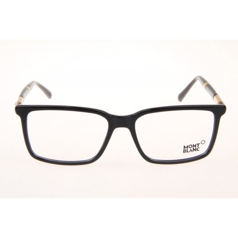 Mont Blanc MB0489 Eyeglasses In Black Gold