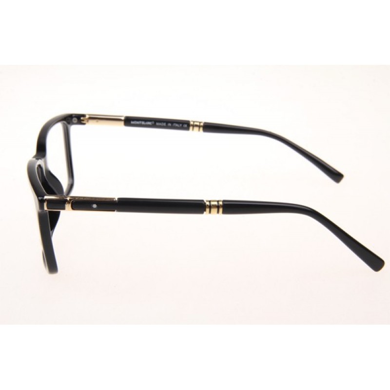 Mont Blanc MB0489 Eyeglasses In Black Gold