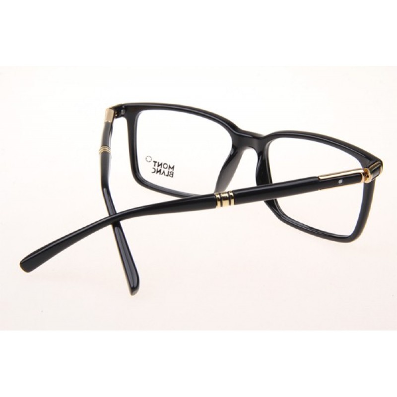 Mont Blanc MB0489 Eyeglasses In Black Gold