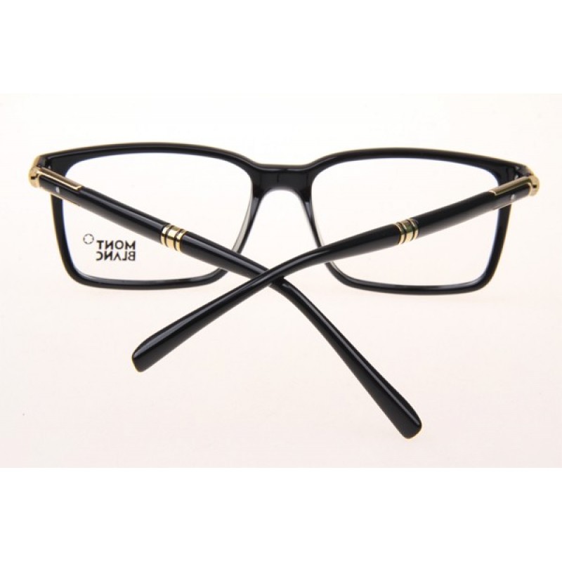 Mont Blanc MB0489 Eyeglasses In Black Gold