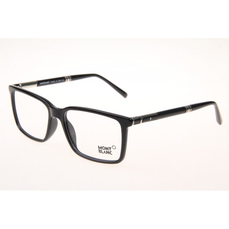 Mont Blanc MB0489 Eyeglasses In Black Silver