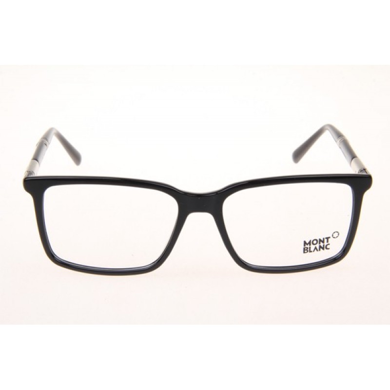 Mont Blanc MB0489 Eyeglasses In Black Silver