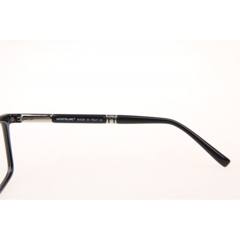 Mont Blanc MB0489 Eyeglasses In Black Silver