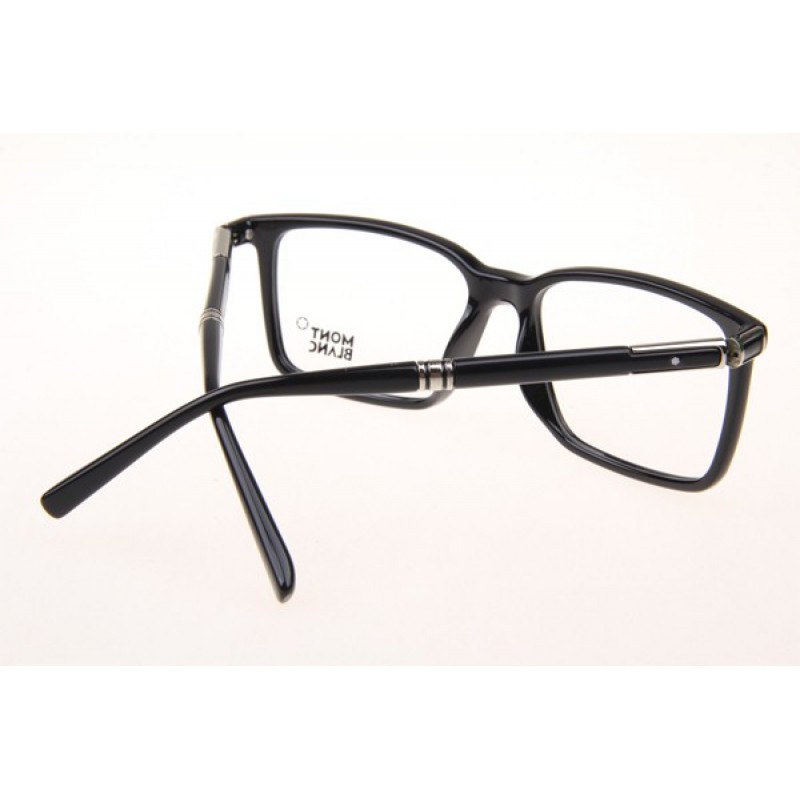 Mont Blanc MB0489 Eyeglasses In Black Silver