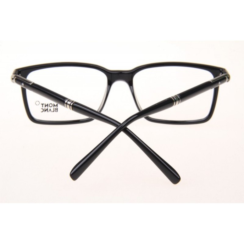 Mont Blanc MB0489 Eyeglasses In Black Silver