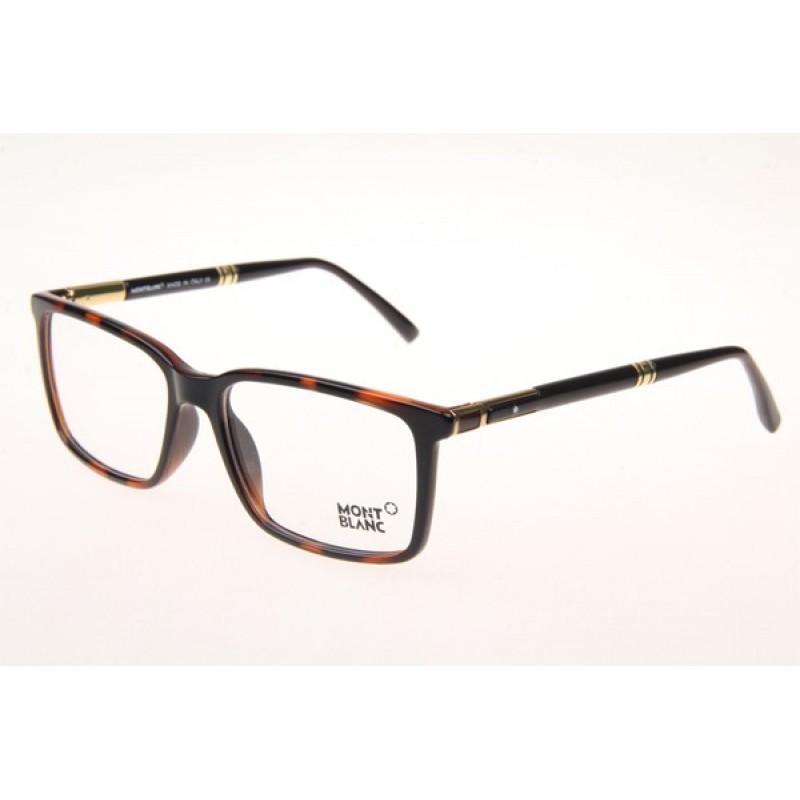 Mont Blanc MB0489 Eyeglasses In Tortoise Gold