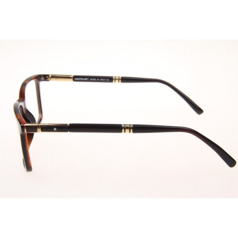 Mont Blanc MB0489 Eyeglasses In Tortoise Gold