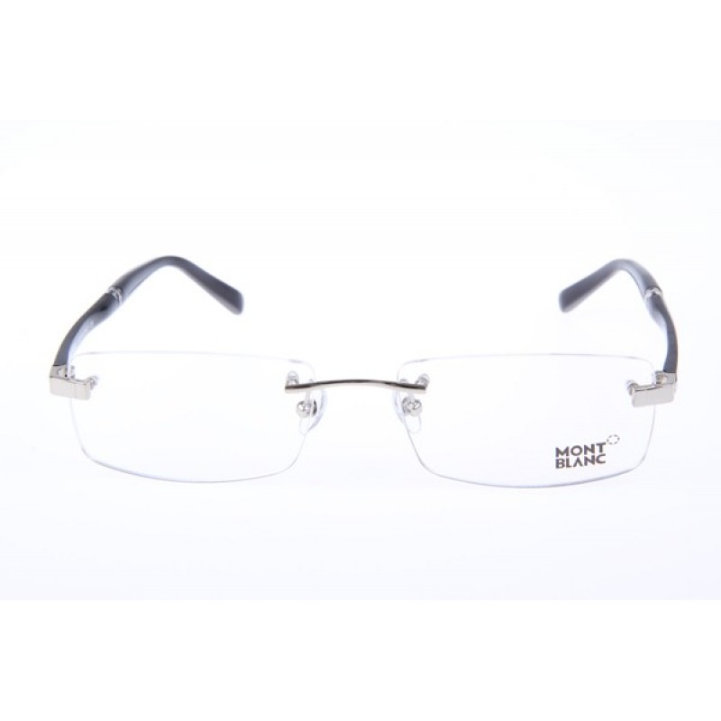 Mont Blanc MB0449 Eyeglasses In Silver