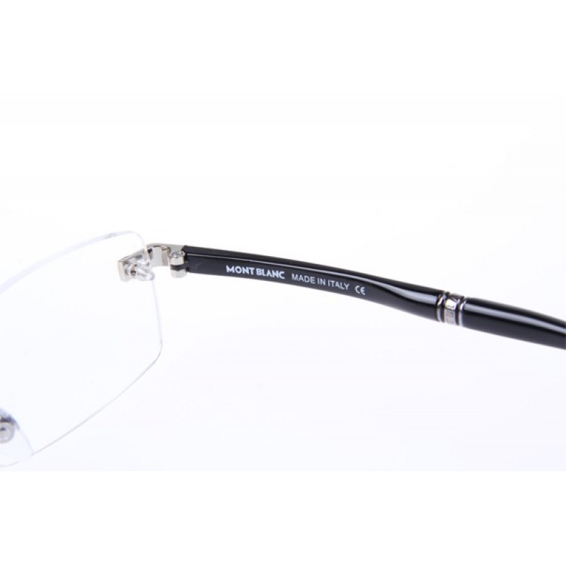 Mont Blanc MB0449 Eyeglasses In Silver