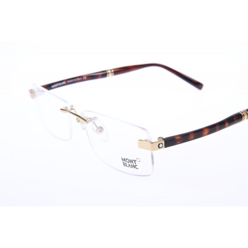 Mont Blanc MB0449 Eyeglasses In Gold